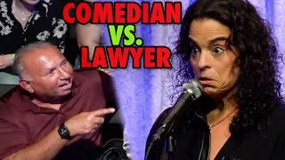 Comedian argues with tipsy lawyer