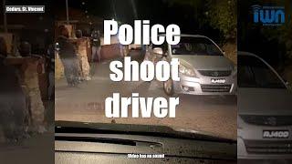 Police shoot motorist in st. Vincent