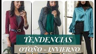 Tendencias moda Otoño Invierno 2019 - 2020 TRY ON