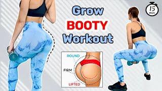 Most Effective BOOTY Workout for BUTT GROWTH at HOME im 15 Min  100% GUARANTEED Result 