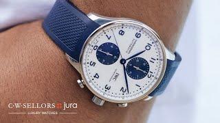 Hands-on with the NEW IWC Portugieser Chronograph IW371620 l Jura Watches