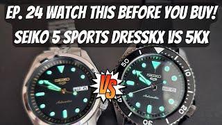 WATCH THIS BEFORE YOU BUY Seiko 5 Sports 5KX vs DressKX