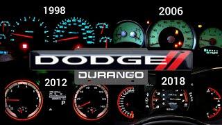 Dodge Durango all generation acceleration compilation  0-100 mph acceleration test