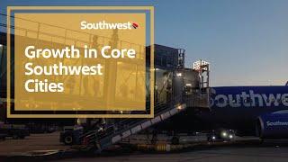 Growth in Core Southwest Cities  Southwest Airlines