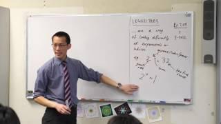 Introduction to Logarithms 1 of 2 Definition