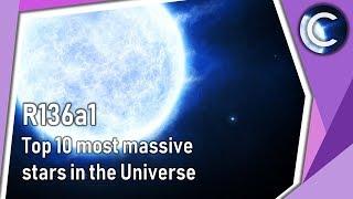 Top 10 most massive stars in the Universe  R136a1