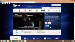 Watch online KPN tv with your browser