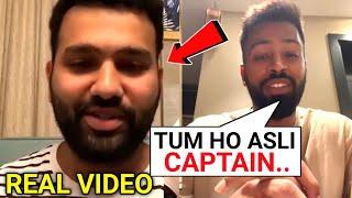 Rohit Sharma & Hardik Pandya Shocking Video Call After Hardik Becoming MI Captain  IPL 2024 Auction