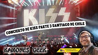 Kiss en Concierto Santiago de Chile 2022 Movistar Arena Parte 3 #kiss #rockstar #concierto