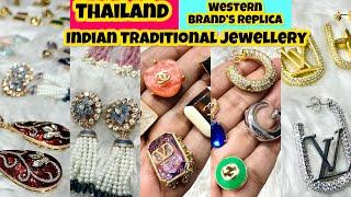 Bangkok Indian Traditional Jewellery Wholesale Market Brands Inspired Western Fashion Jewellery