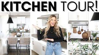 KITCHEN TOUR AND STYLING TIPS  KITCHEN DECORATING IDEAS