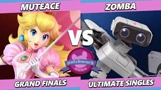 Patchwork 2024 GRAND FINALS - MuteAce Peach Vs. Zomba ROB Smash Ultimate - SSBU