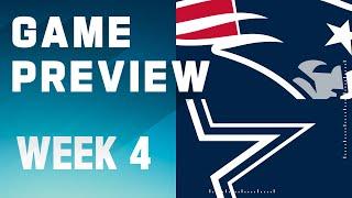 New England Patriots vs. Dallas Cowboys  2023 Week 4 Game Preview