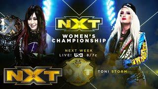 Io Shirai and Toni Storm break down next weeks clash WWE NXT March 3 2021