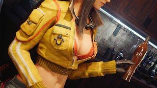 HOPE SHE NEVER FIXES MY CAR - Tifa Cindy Aurum Outfit - Final Fantasy VII Remake T&A Mods