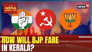 Mega Poll With News18 Shows UDF Winning 14 Out Of 20 Seats In Kerala  BJP Vs Congress  News18