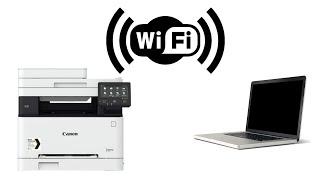 Подключение принтеров Canon MF645Cx MF643Cdw MF641Cw MF746Cx MF744Cdw MF742Cdw по Wi-Fi