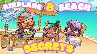 AIRPLANE AND BEACH SECRETS IN AVATAR WORLD ️ ️ #avatarworld #avatarworldsecrets