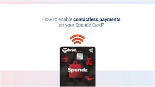 How to enable contactless payments on Spendz Card