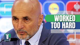 Luciano Spalletti BLAMES fatigue for Italy PLAYERS coming up SHORT against Spain in UEFA Euro clash