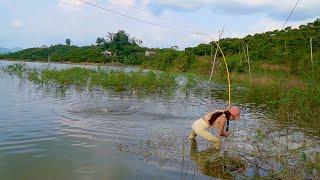 Amazing Fishing. Fishing Rod was broken because of Catfish Fishing