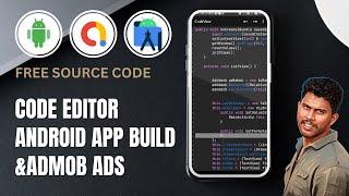 Build Code Editor Android App with Admob Ads tutorial Make java editor android application with ads