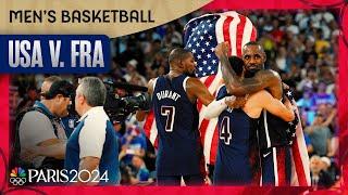 Team USA WINS GOLD Over France As Steph Curry Explodes To Seal It Paris Olympics NBC Sports