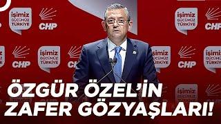 CHPDE TARİHİ ZAFER Özgür Özelden Zafer Konuşması  TV100 Seçim Özel