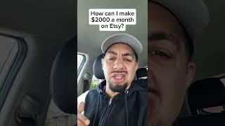 How can I make $2000 a month on Etsy? #etsy #etsyselleruk #etsynewbie #etsynewshop