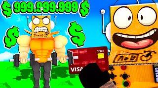 ПОТРАТИЛ 100.000 РОБУКСОВ ЧТОБЫ СТАТЬ САМЫМ СИЛЬНЫМ в СИМУЛЯТОРЕ СИЛЫ ROBLOX Strength Simulator