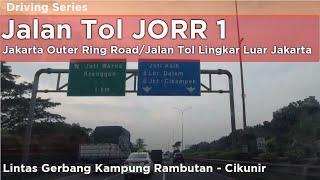 Jalan tol lingkar luar jakarta Jakarta Outer RIng Road  Kampung Rambutan - Simpang Susun Cikunir