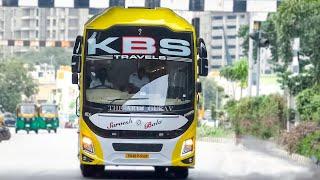 TamilNadu’s First    Damodar Motors  Built   KBS Travels Ashok Leyland TF2513  AC Sleeper #viral