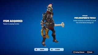 How To Get Peelosopher Tools Pickaxe NOW FREE In Fortnite Peelosopher Tools Harvesting Tool