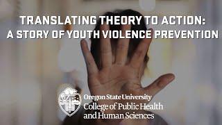 Translating theory to action A story of youth violence prevention