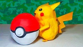 #DIY - Pokebol. How do pokeboll own hands. Method 3  #Homemade BANANA SHOW