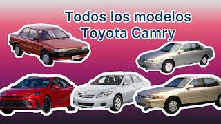 Todos los modelos #toyotacamry hasta el 2025