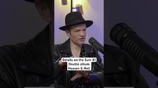 Deryck Whibley giving the details on the last ever Sum 41 double album titled Heaven & Hell