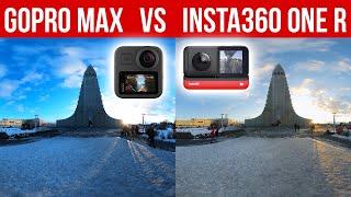 Insta360 One R vs GoPro Max ULTIMATE COMPARISON