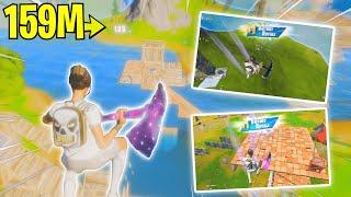 hitting INSANE TRICKSHOTS with DISTANCE in Season 2... Fortnite Road To A Trickshot #8