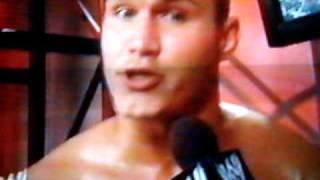 Randy Orton Shoots on Trish Stratus