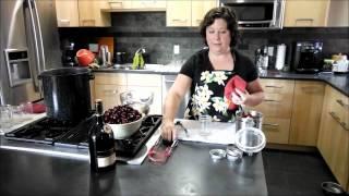 How to Make Brandied Cherries.wmv