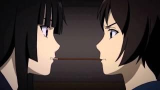 Ga Rei  Zero   Yuri Pocky Kiss Yomi & Kagura   Subtitles HD