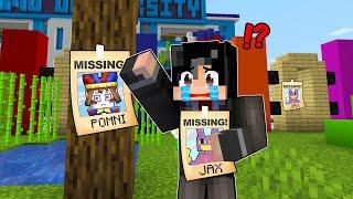 POMNI and JAX Amazing Digital Circus was Kidnapped By SKIBIDI Army in Minecraft