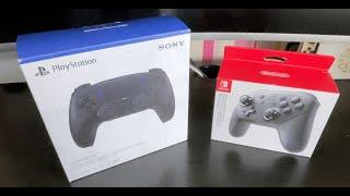 Unboxing PS5 and Nintendo Switch Controllers