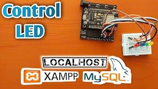 Control LEDs with Localhost MySQL and XAMPP Server