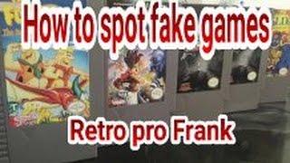 REPRODUCTION NES GAMES  HOW TO SPOT FAKE LITTLE SAMSON AND DINOSAUR PEAK CARTS