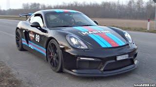 Porsche Cayman GT4 with FULL Fabspeed Race Exhaust INSANE SOUND