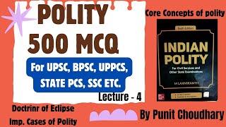 Top 500 Polity MCQs I Complete Polity MCQs I Best 500 Polity Questions I #upsc #bpsc #uppsc #polity
