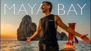 Maya Bay Koh Phi Phi at Sunrise  Paradise in Thailand?