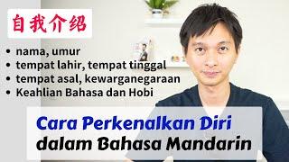 Cara Perkenalkan Diri Perkenalan Bahasa Mandarin Tjhen Wandra